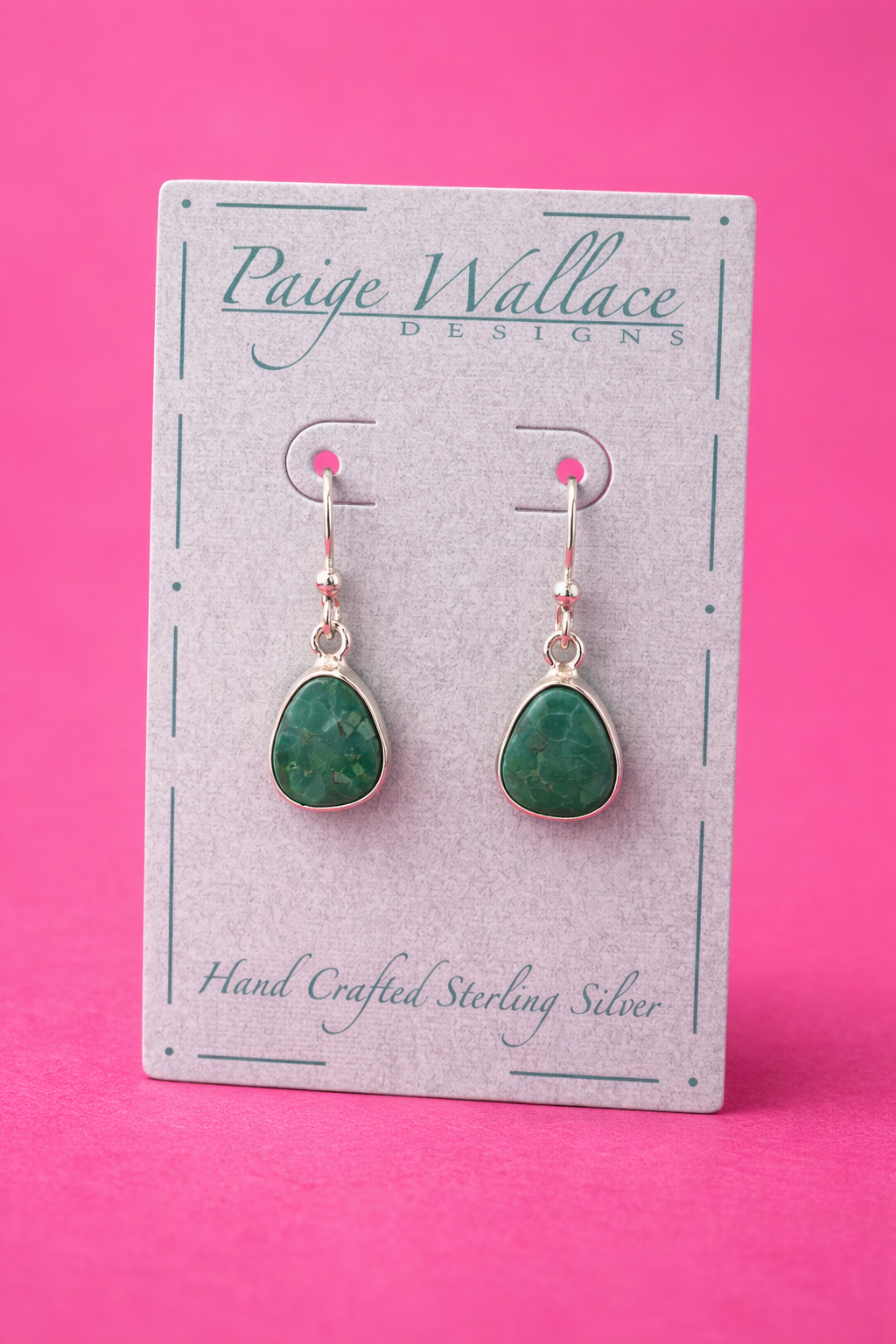 Tibet Drop Turquoise Earrings