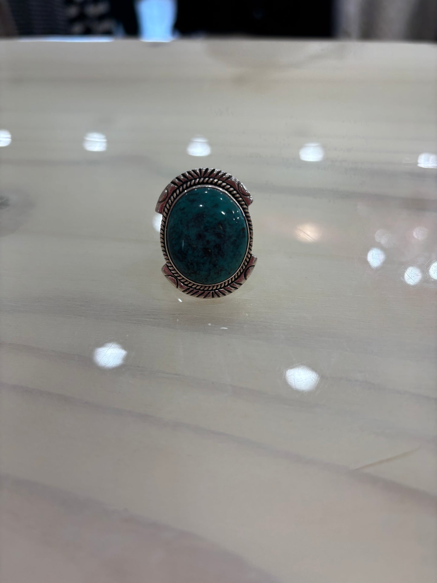 Turquoise Oval Ring