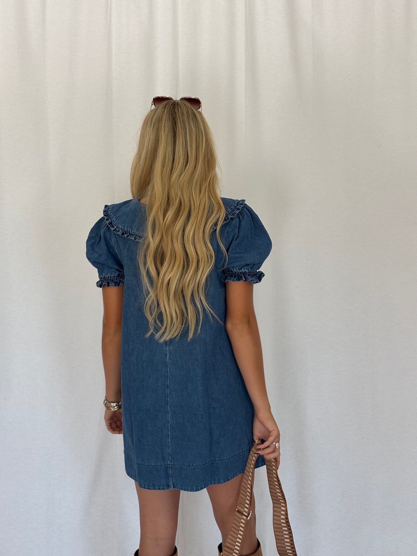 Babydoll Denim Dress