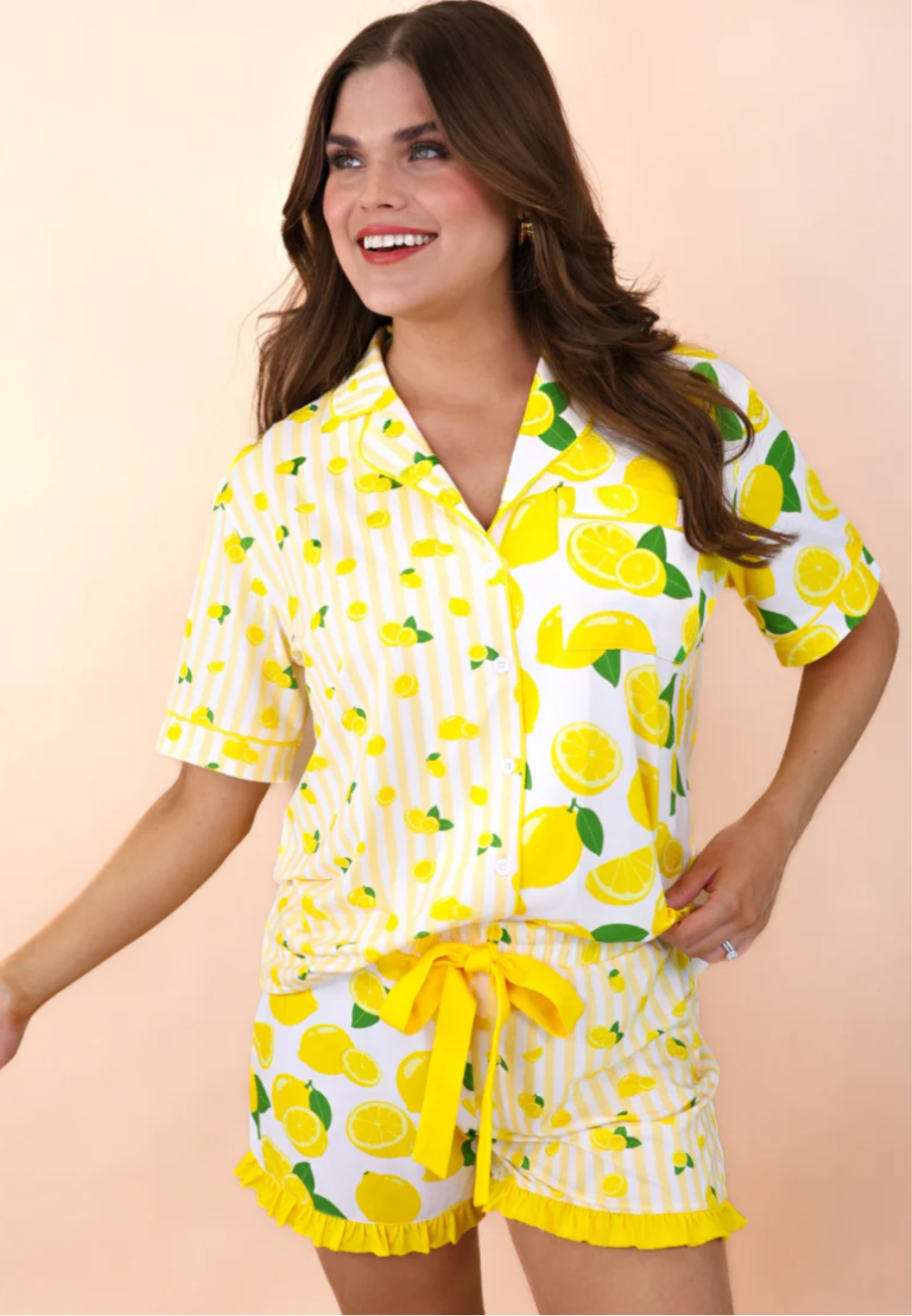 Lemon Drop PJ Set