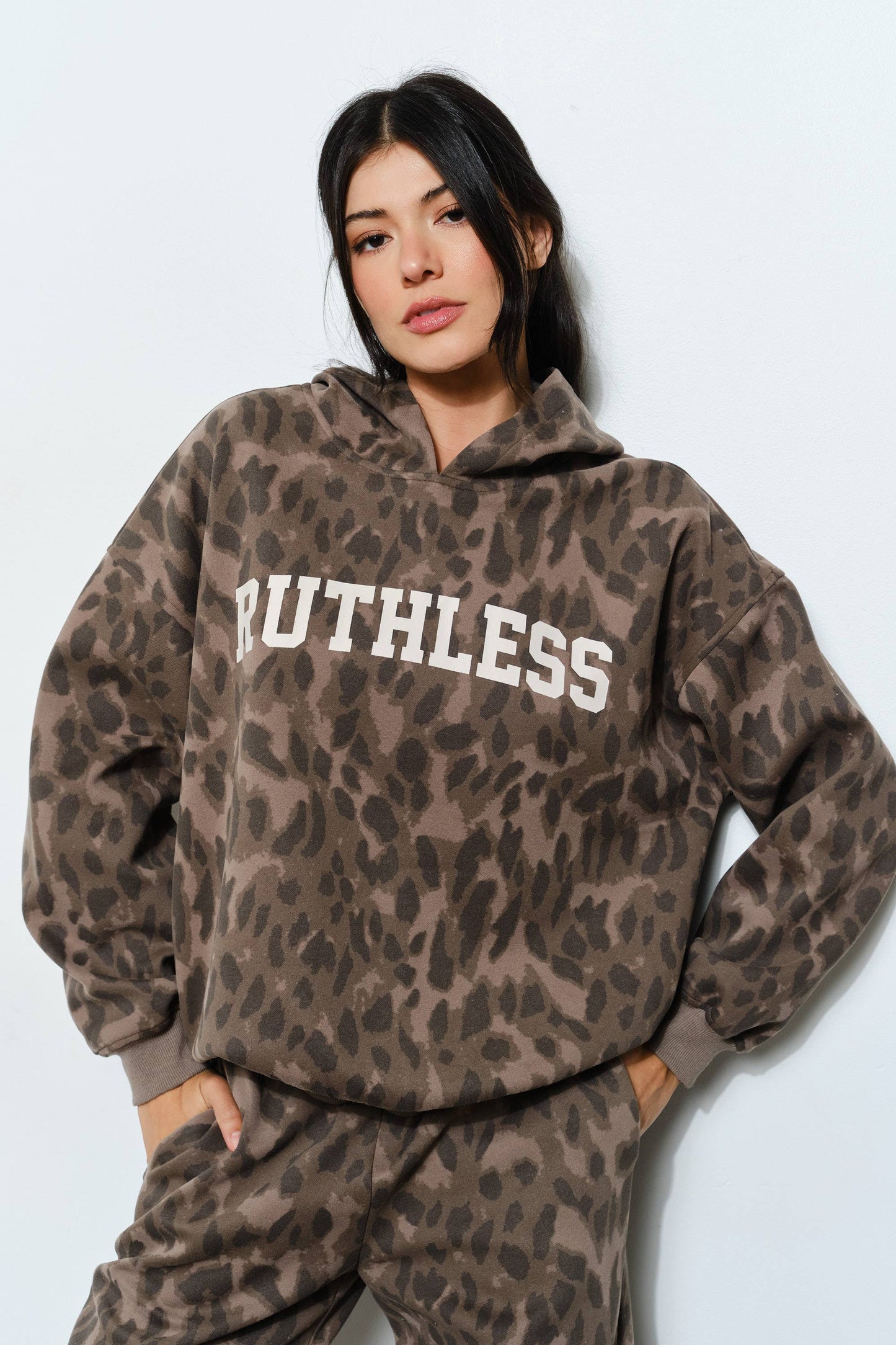 RUTHLESS LEOPARD HOODIE