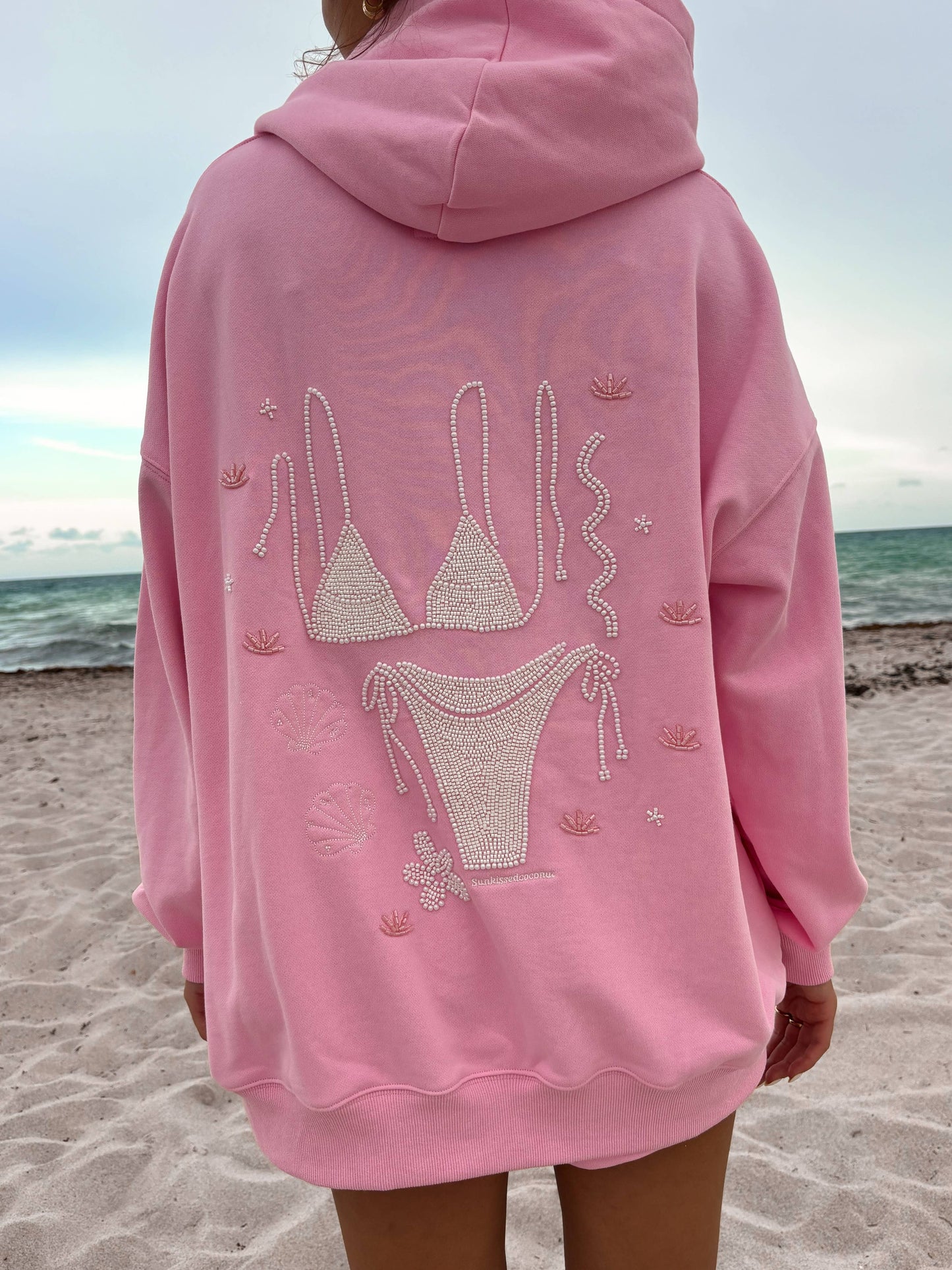 Lottie Pink Bikini Hoodie