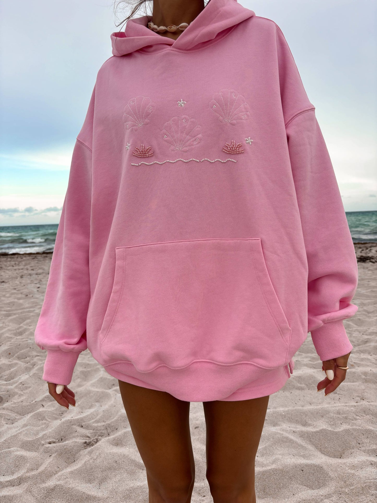Lottie Pink Bikini Hoodie