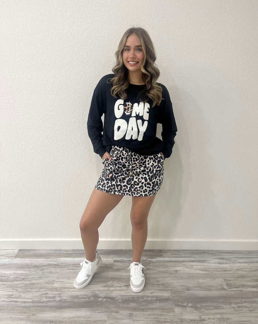 Game Day Skort - LEOPARD
