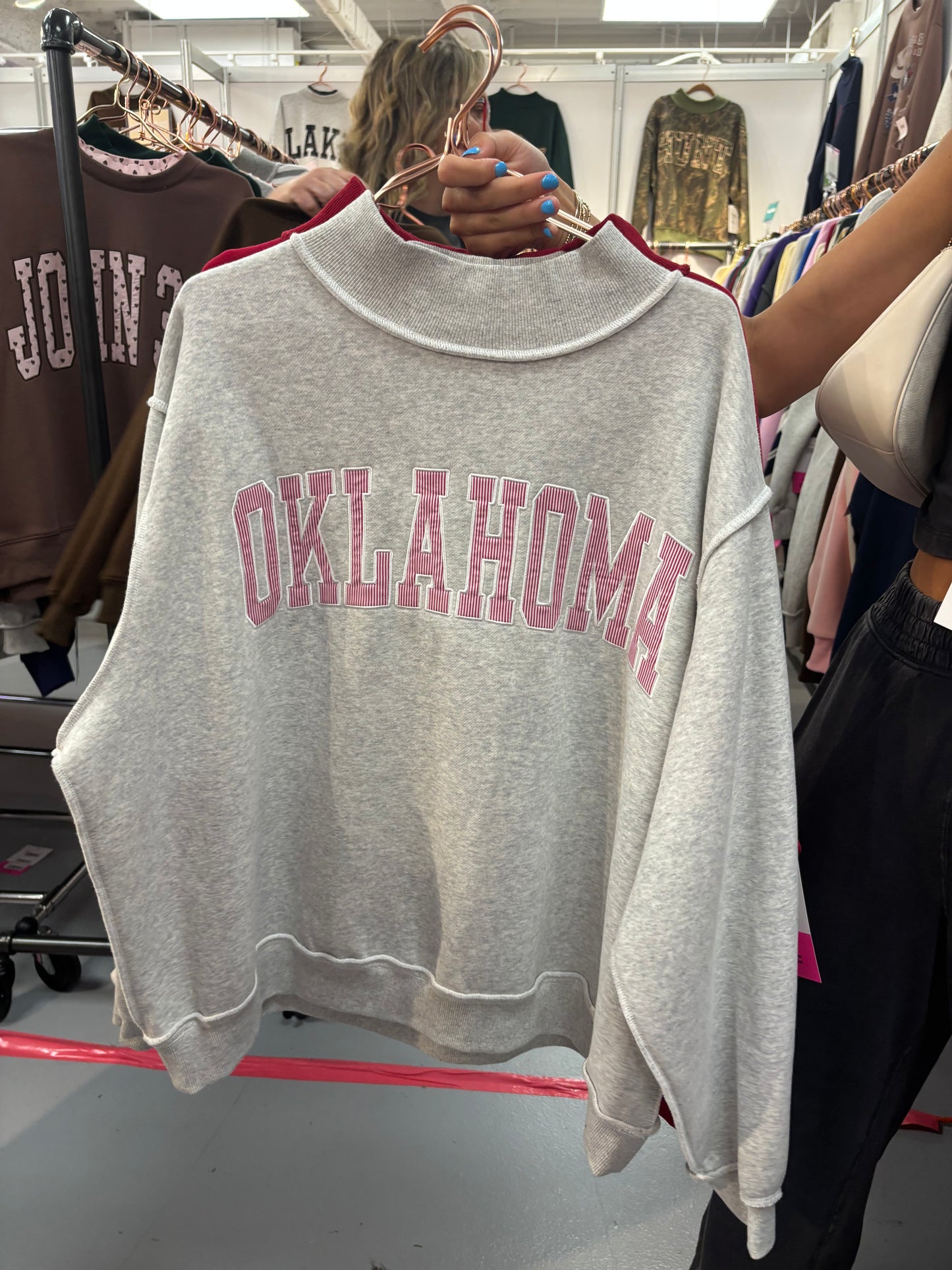 Pre-order Oklahoma Mock-Neck