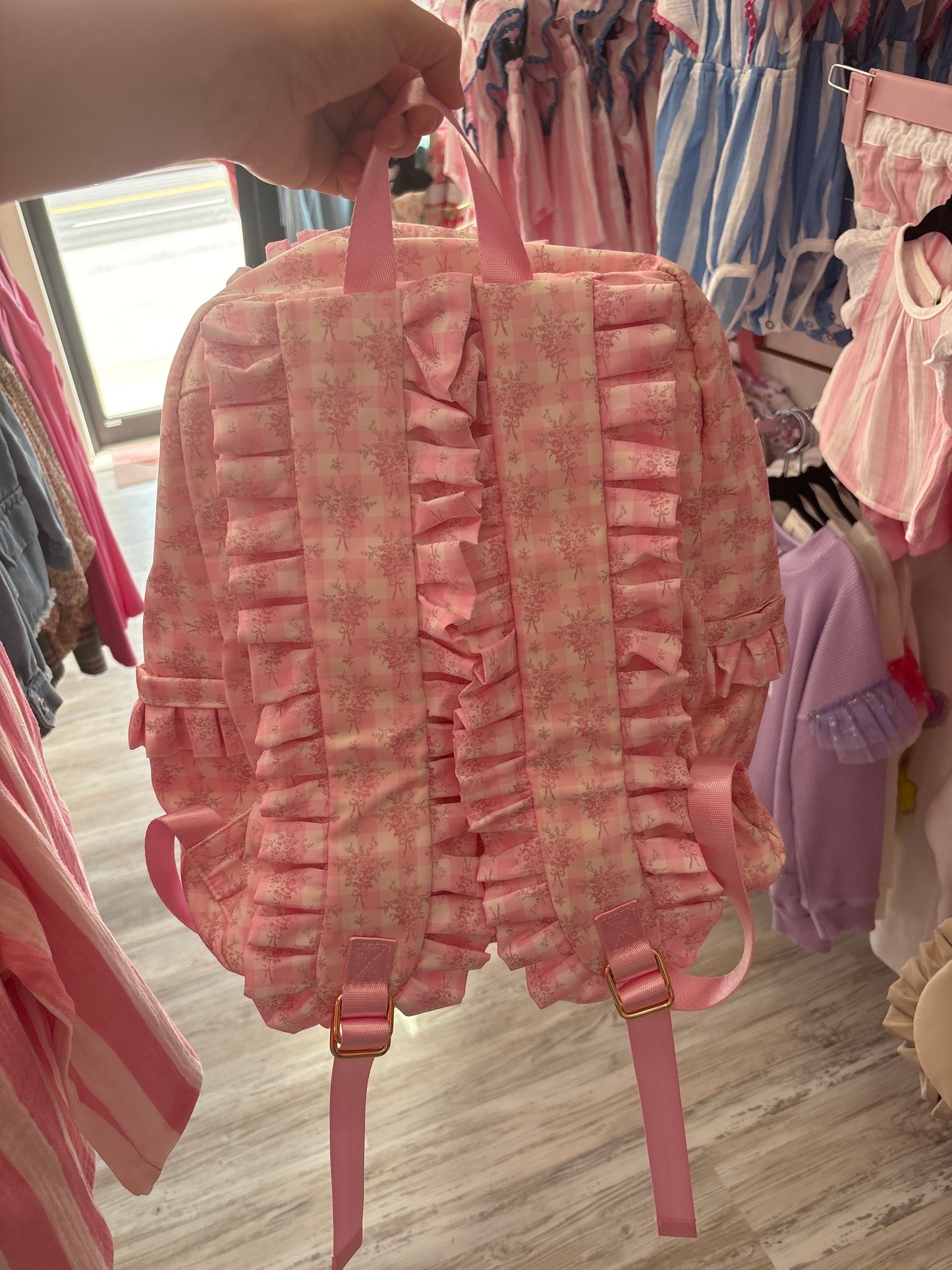 Hollis Ruffle Backpack