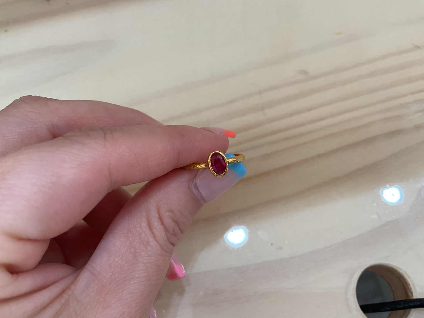 Blushing Belle Ring