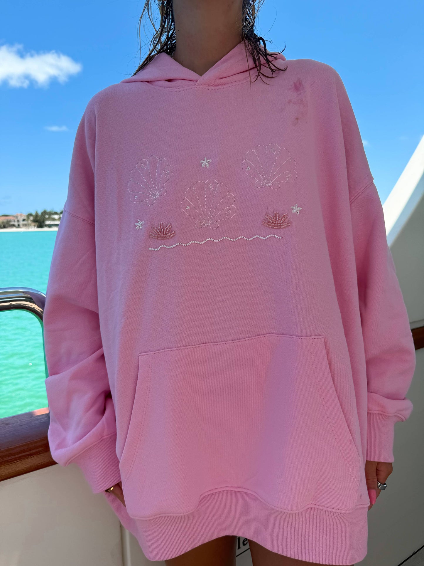 Lottie Pink Bikini Hoodie