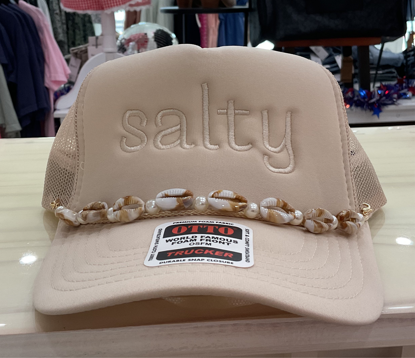 Salty Shell Trucker Hat