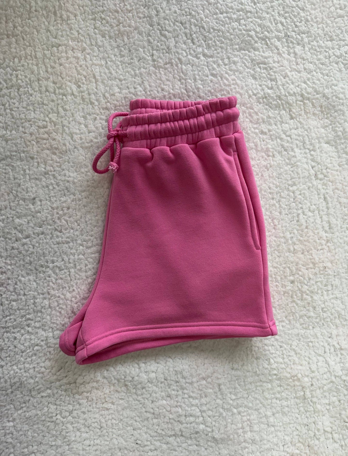 Taffy Pink Basic Blank Shorts