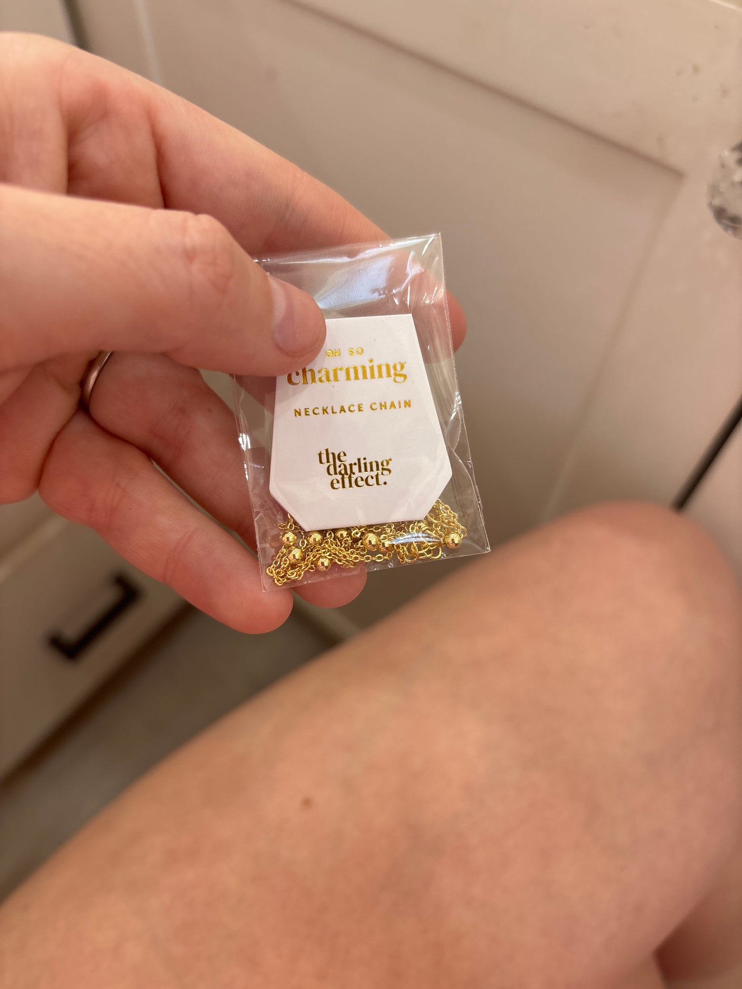 Darling Effect - Chloe Beaded Chain Necklace