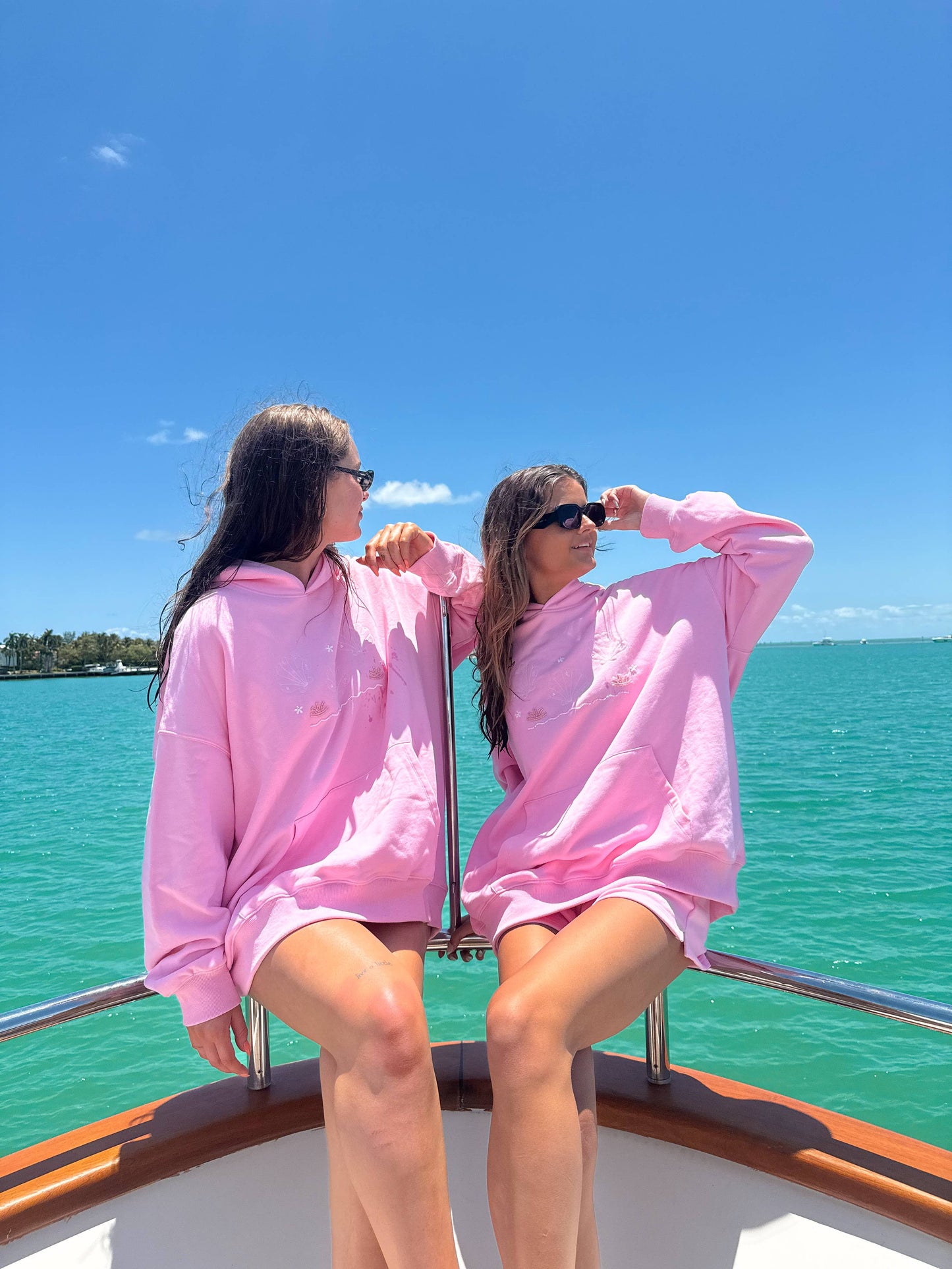 Lottie Pink Bikini Hoodie