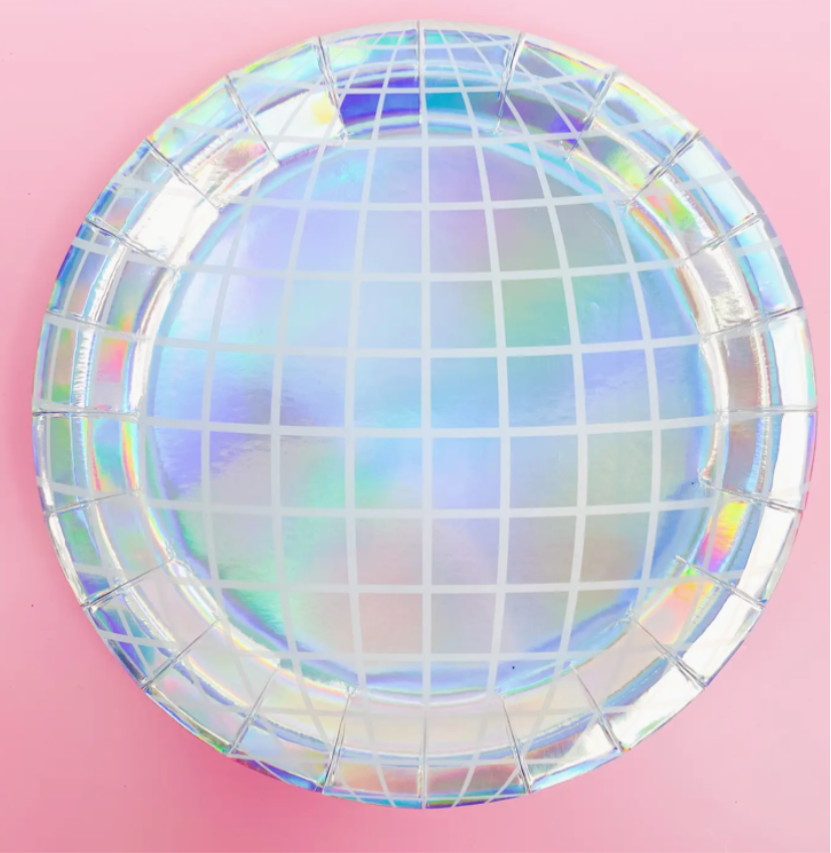 Disco Ball 9" Paper Plates