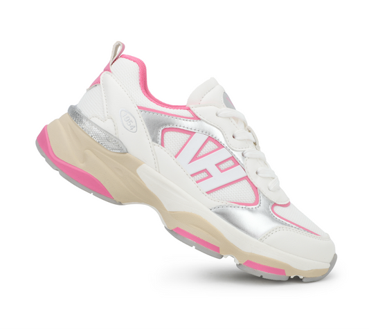 Pink Pop Running Sneaker - Vintage Havana