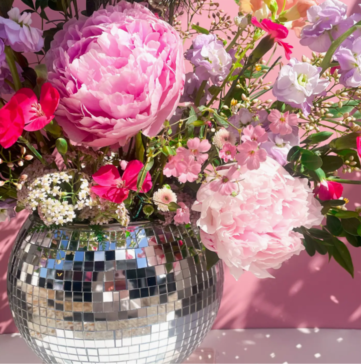 Disco Ball Ice Bucket/Vase