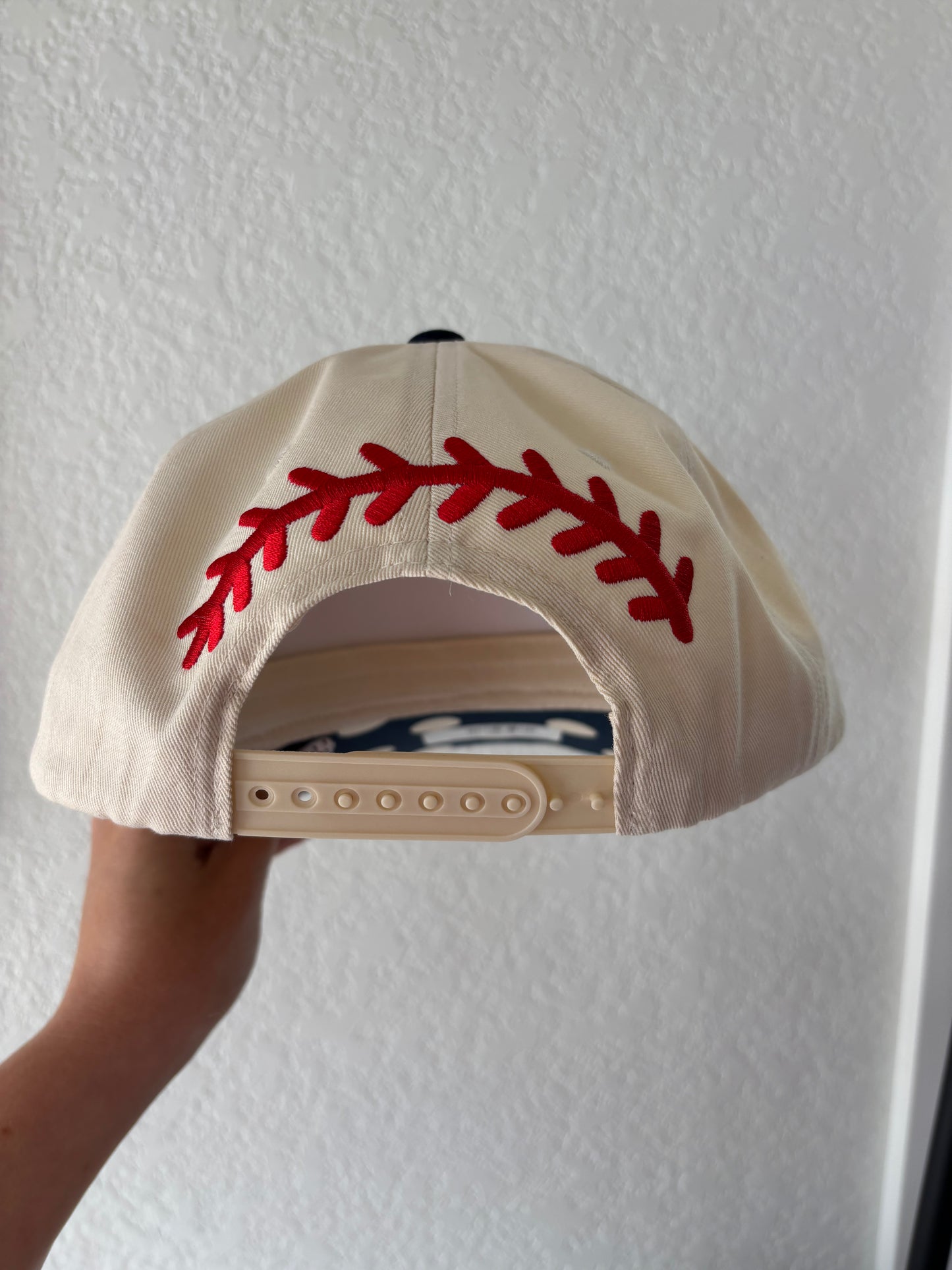 Baseball polka dot cap