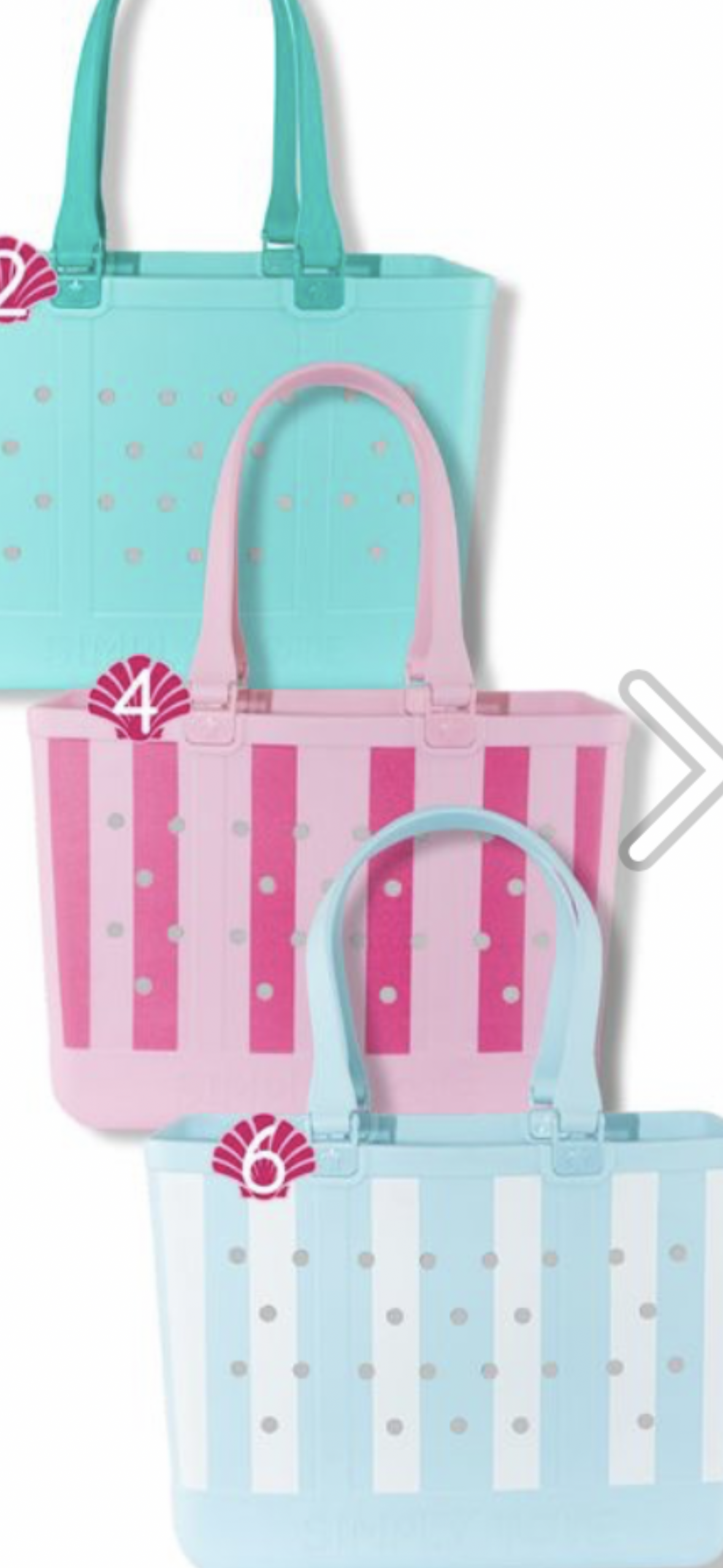 Pink Stripes Tote