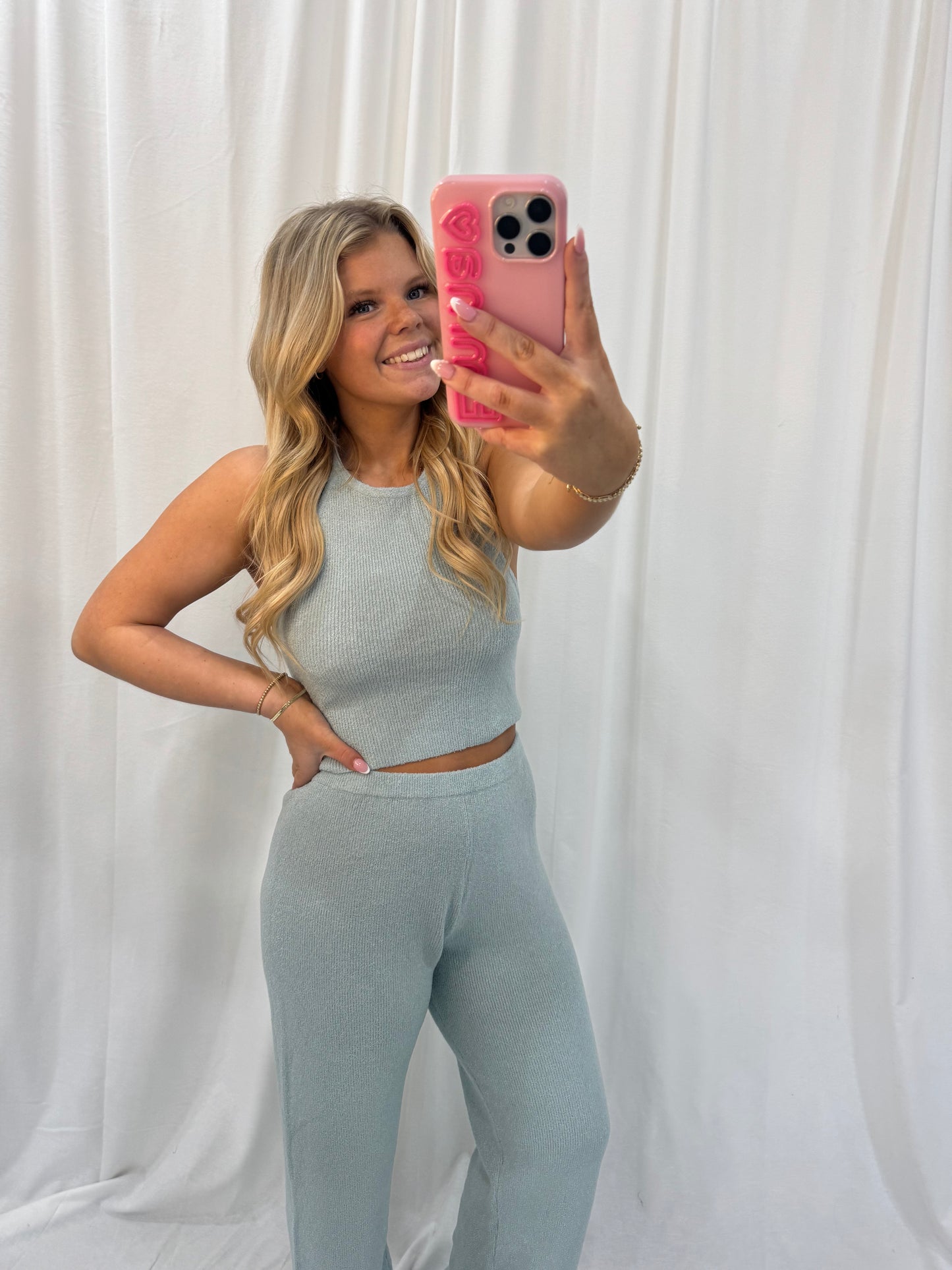 Brielle Halter and Pant Set