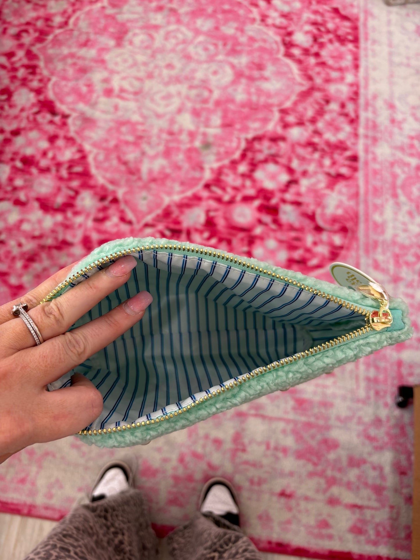 Seashell Teddy Pouch