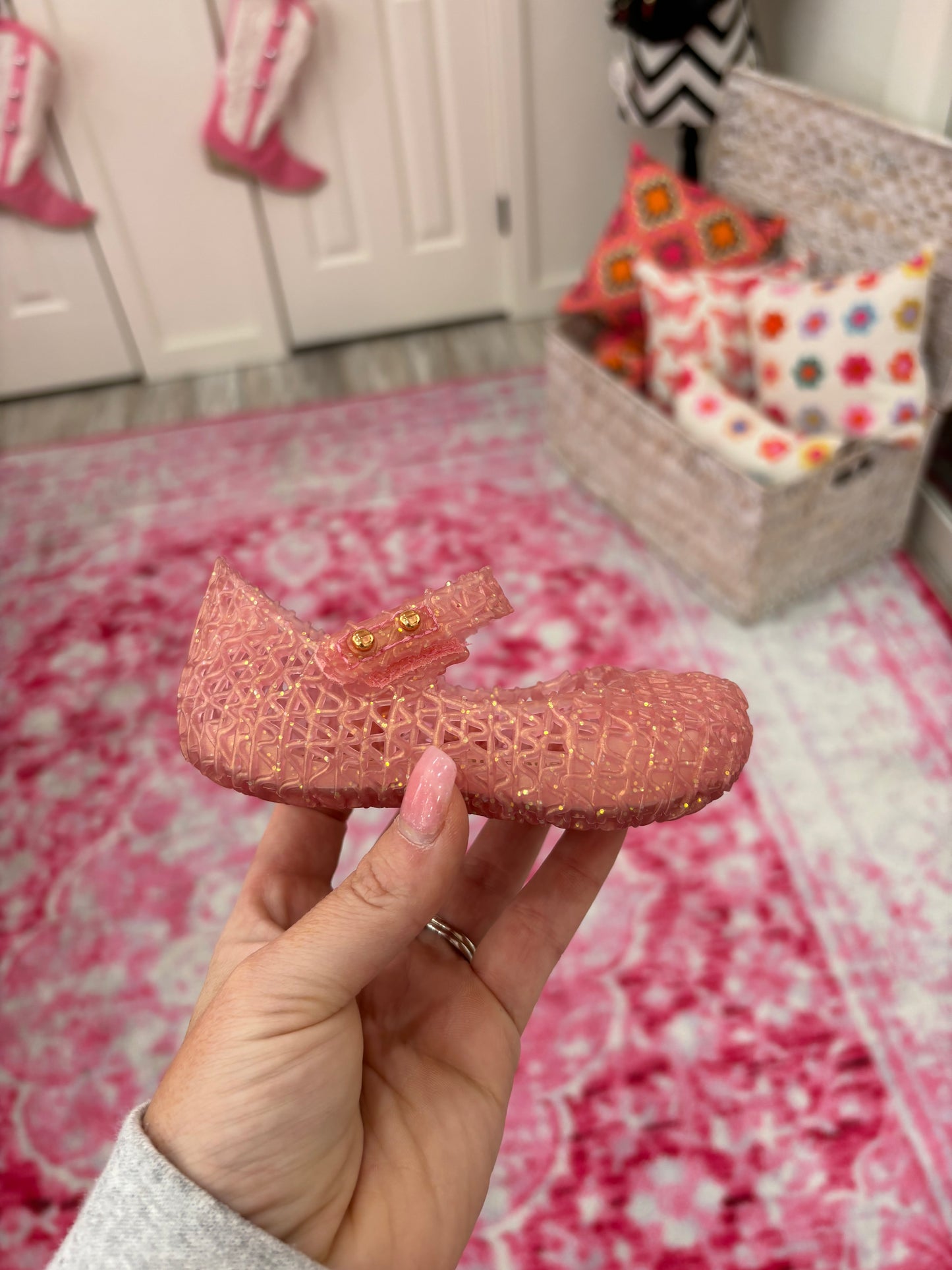 Mini Melissa Capana Papel Toddler shoes