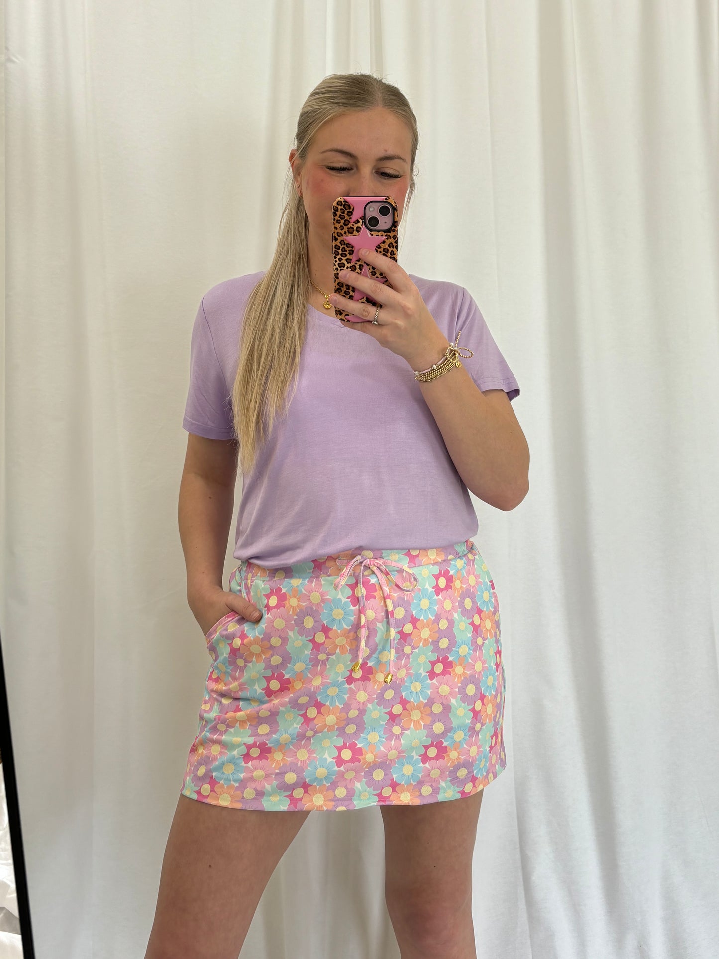 Dream of Daisies Floral Skort