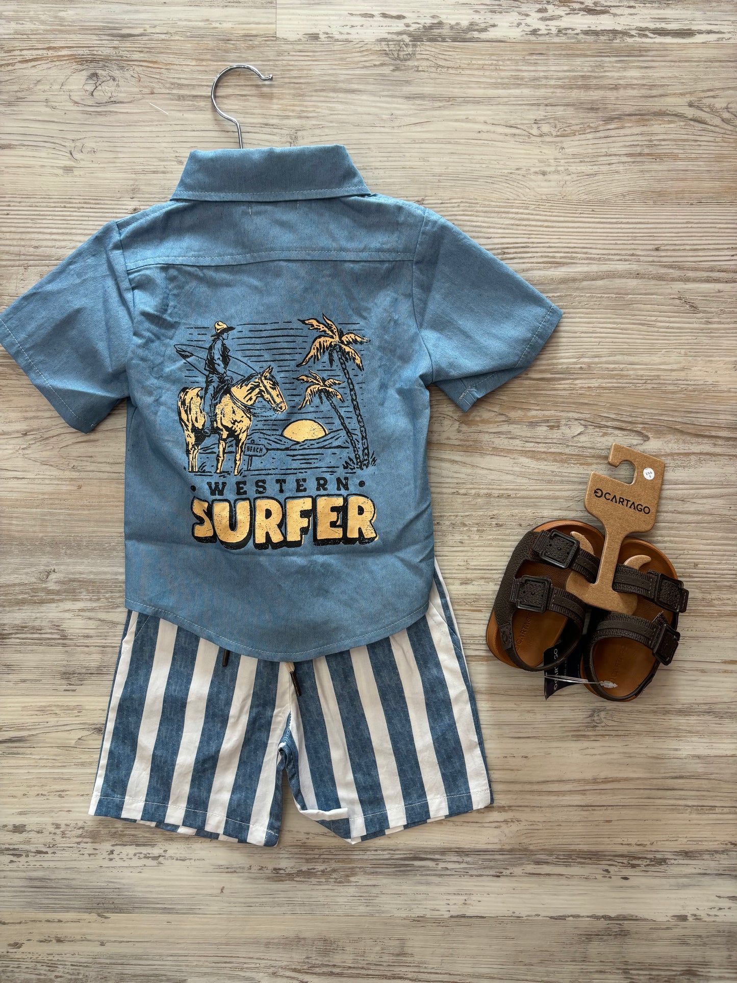 Water Cowboy Toddler/Kid button up