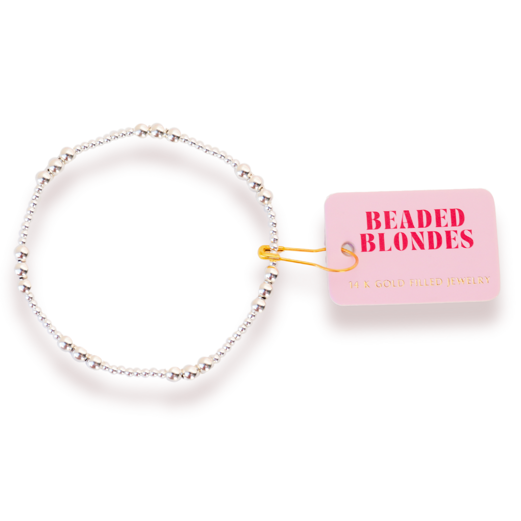 ILY Bracelet in Silver