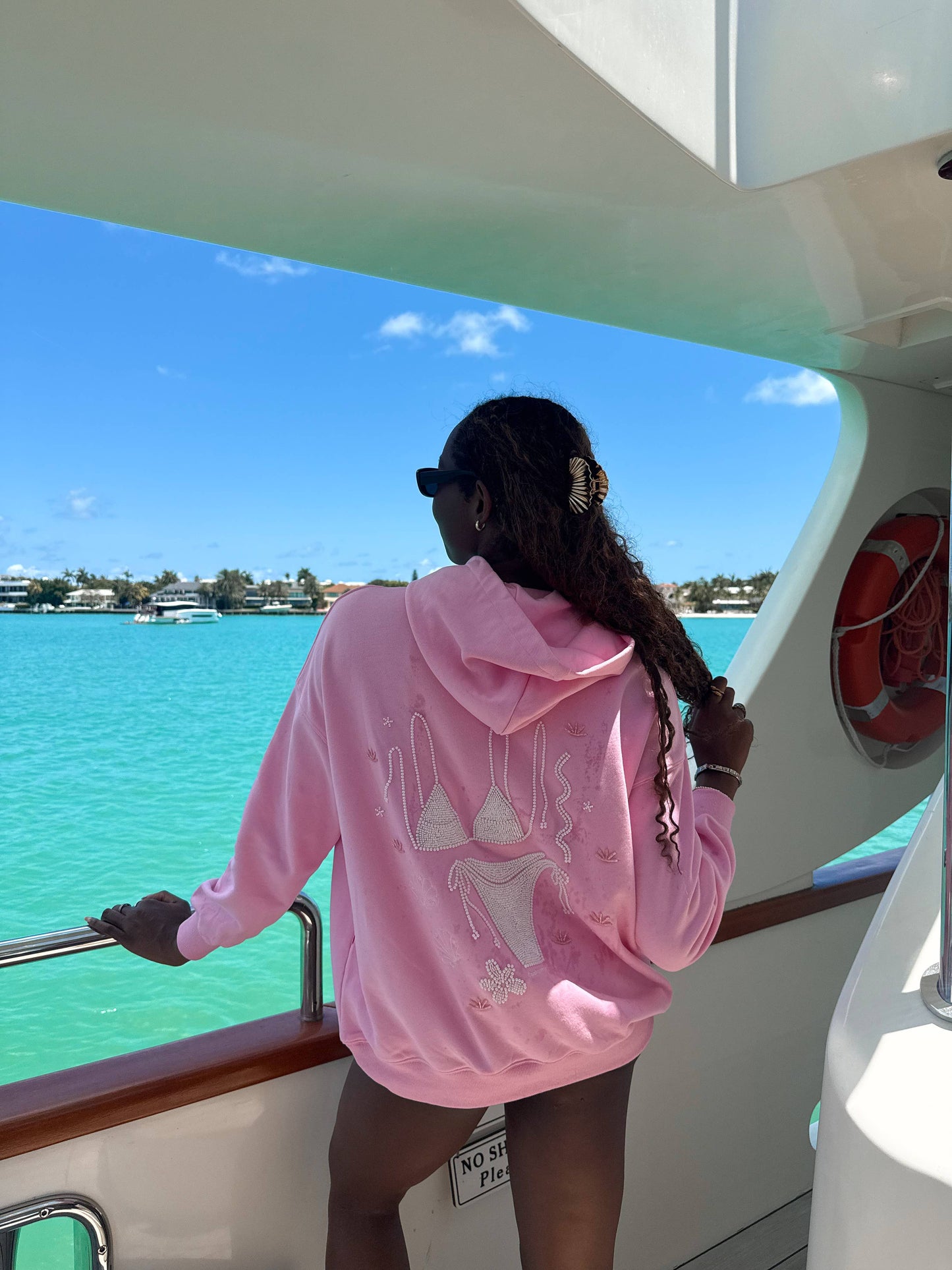 Lottie Pink Bikini Hoodie