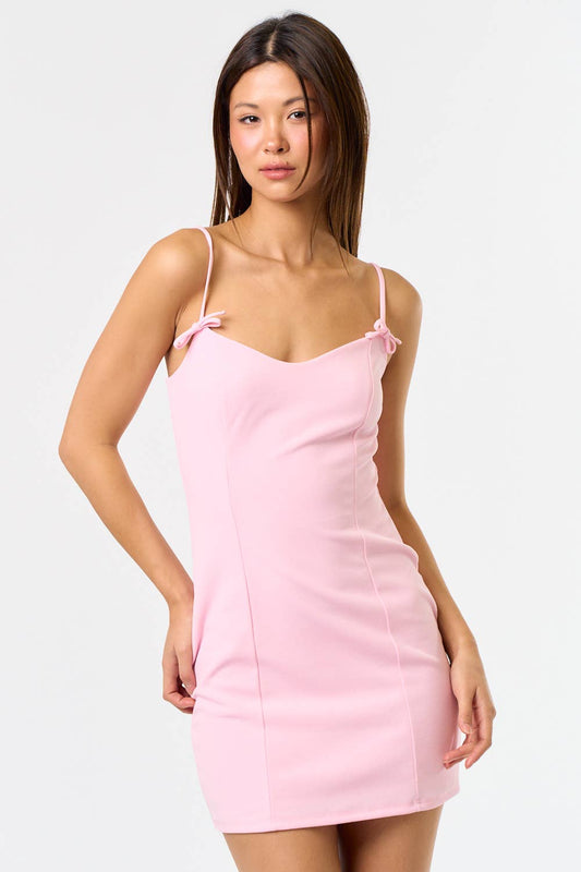 Pink Seashell mini dress