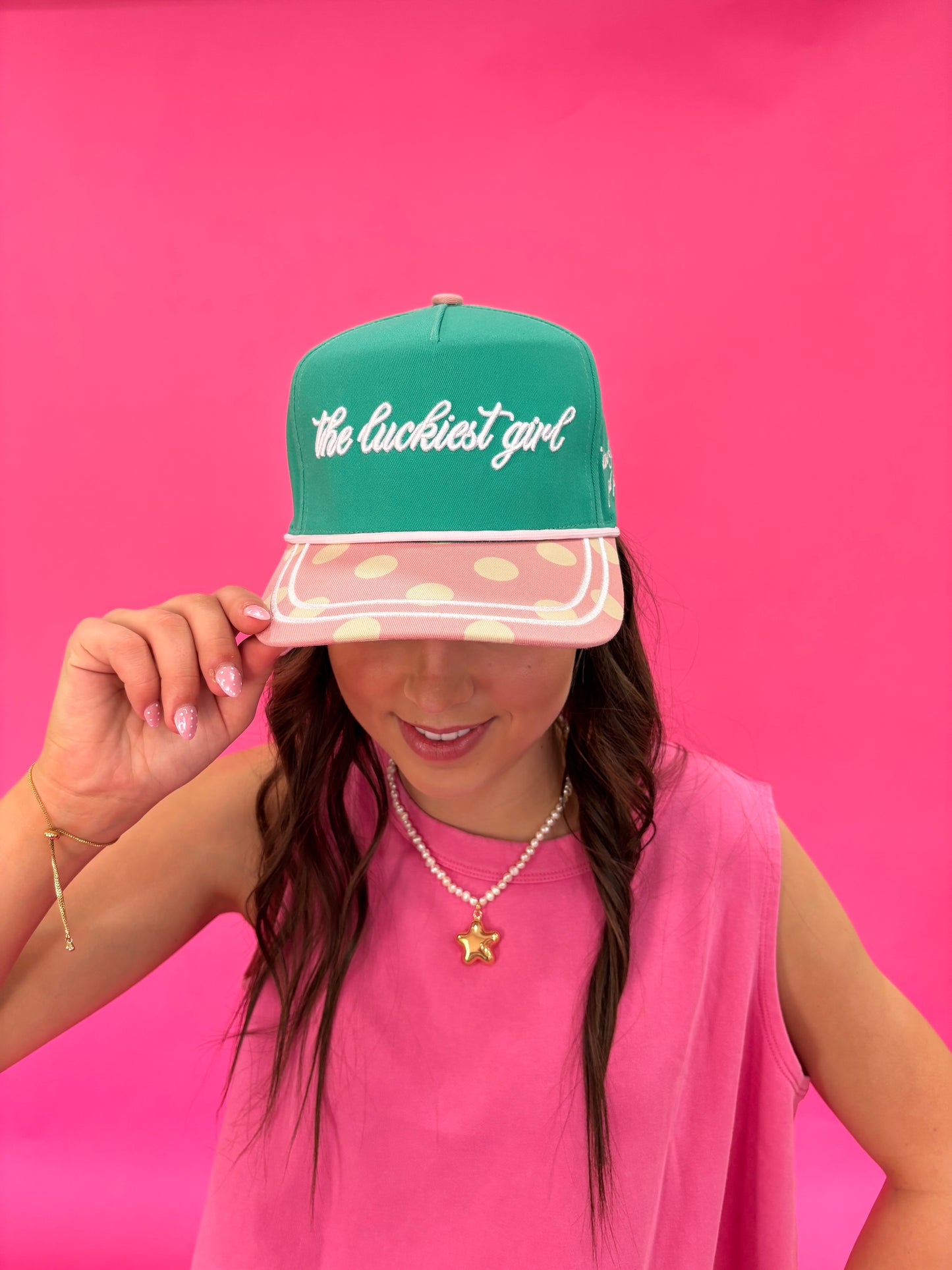 The Luckiest Girl Cap
