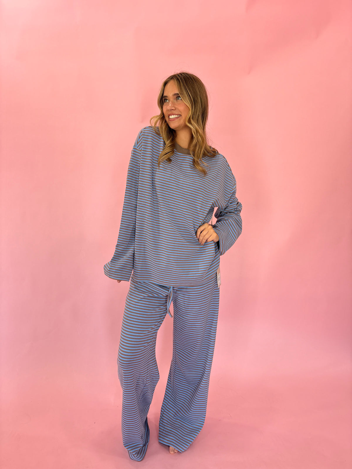 Billie Stripe Set