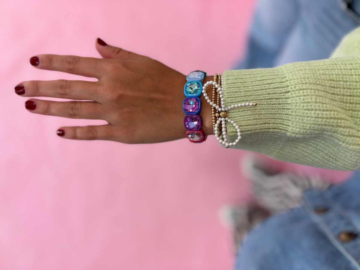 Rainbow Gemstone Bracelet