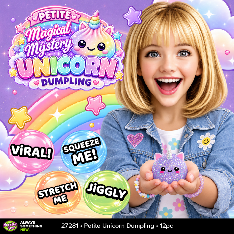 Fun Doh Petite Unicorn Dumpling Squishy