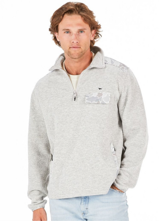 Grey Camo Pullover