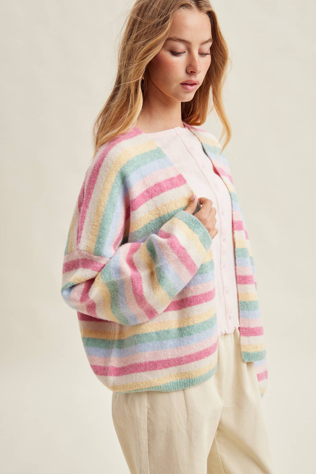 Sweeney Stripped Cardigan