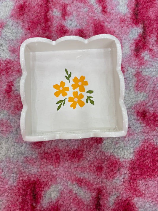Flower Girl Trinket Tray