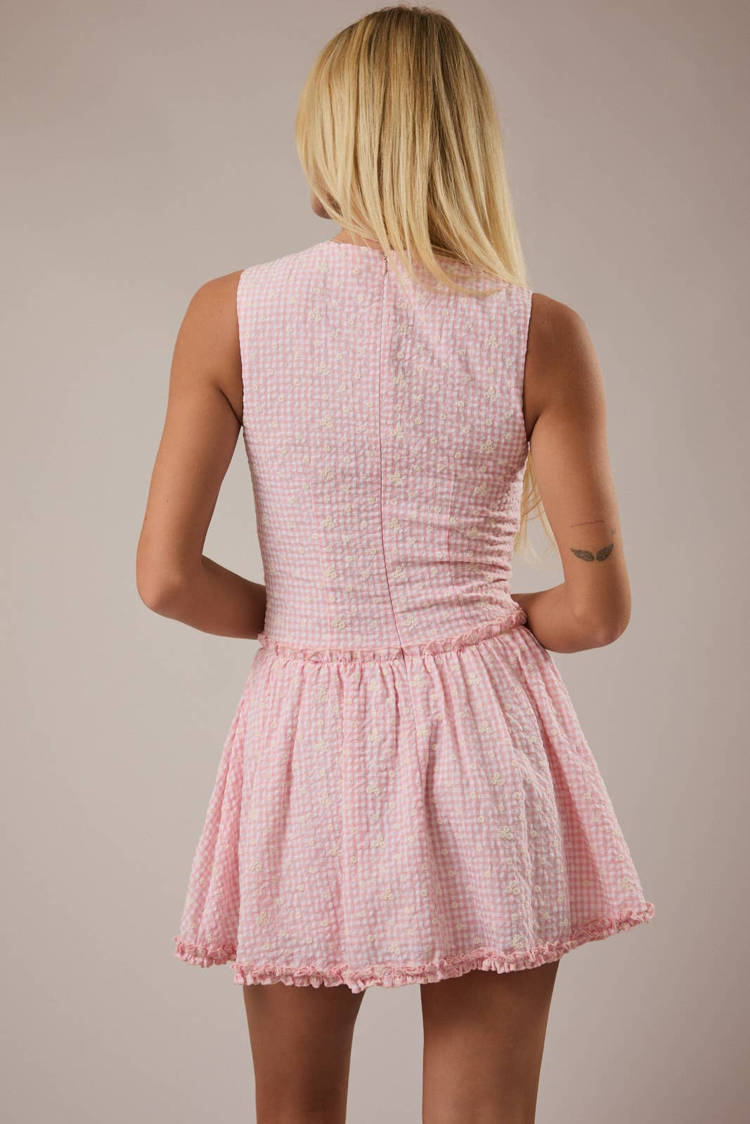 Gabby Gingham Mini Dress