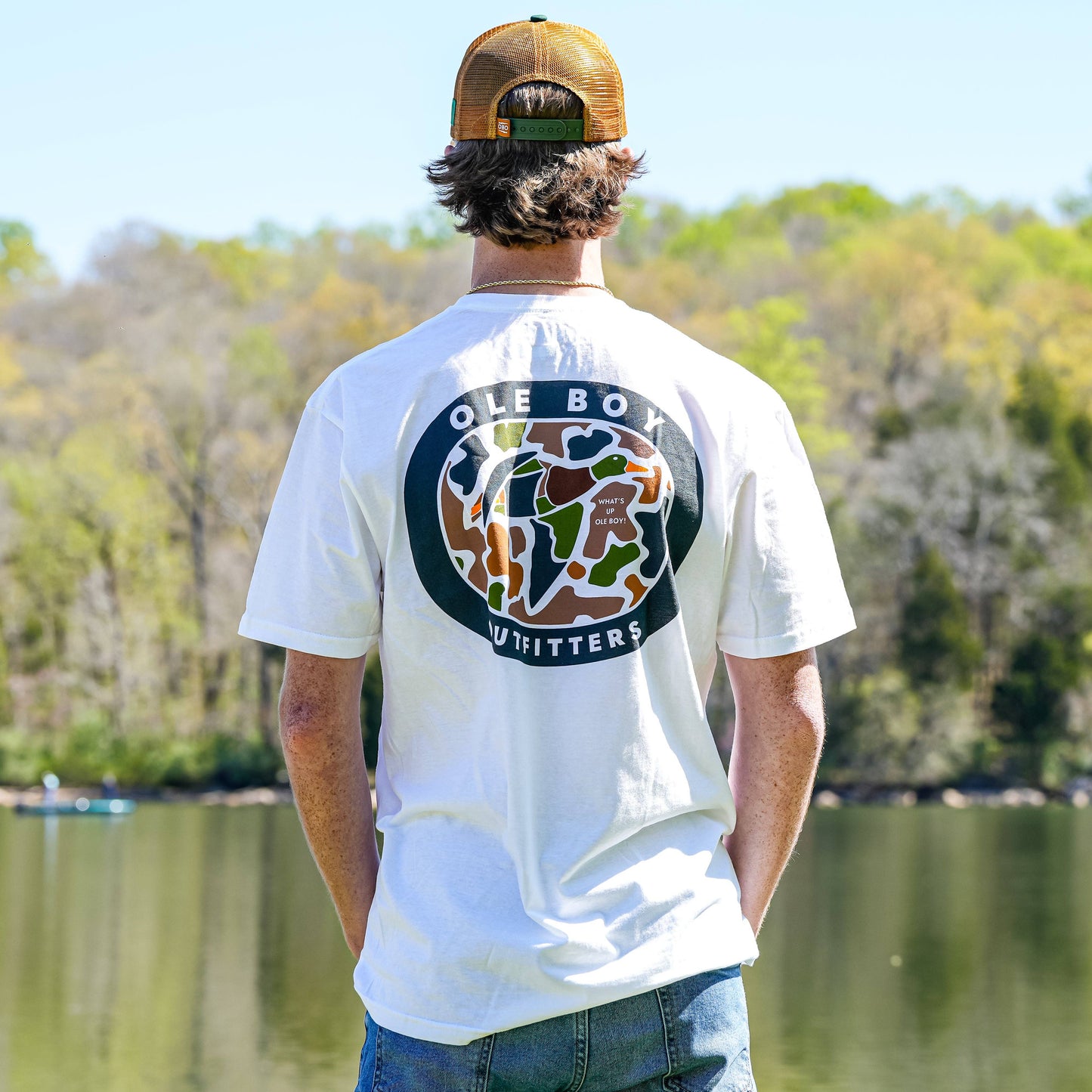 OLE BOY Camo Mallard Tee