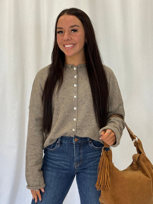 Mocha Piper Cardigan