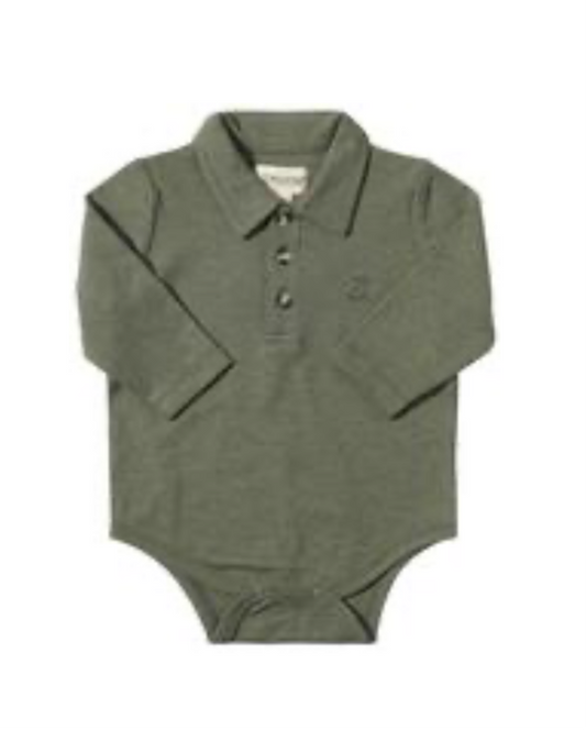 Seymour Pique Polo Onesie