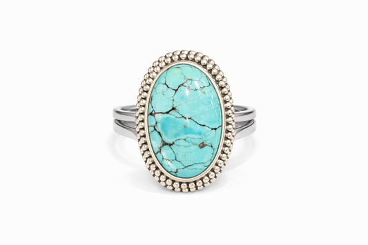 Turquoise Oval Ring SZ: 6