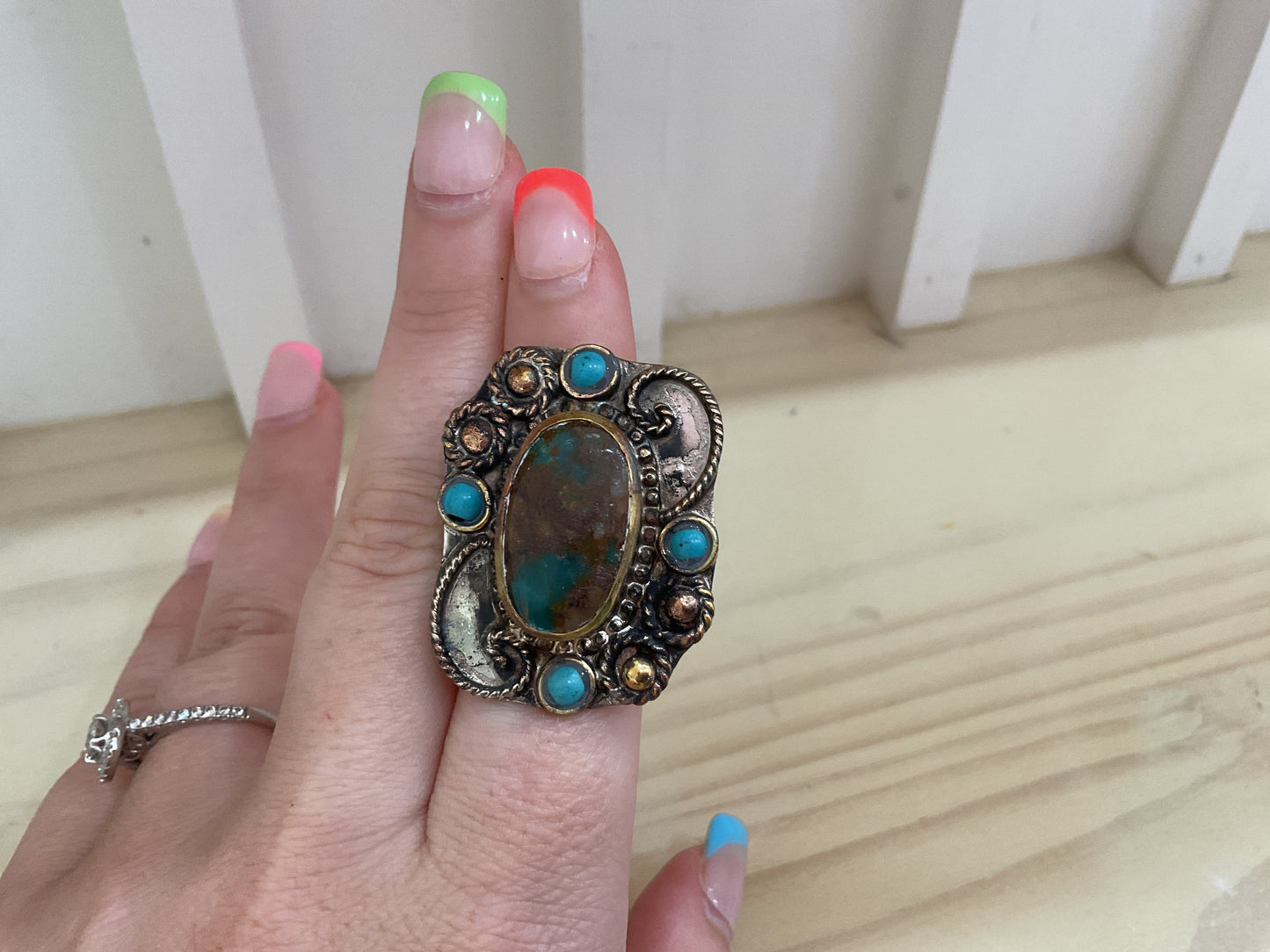 Desert Bloom Statement Ring