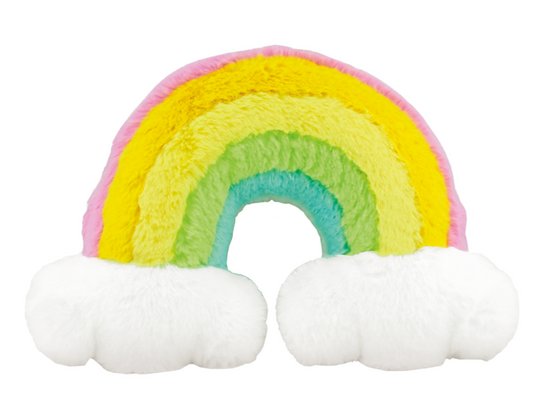 Rainbow Furry Plush