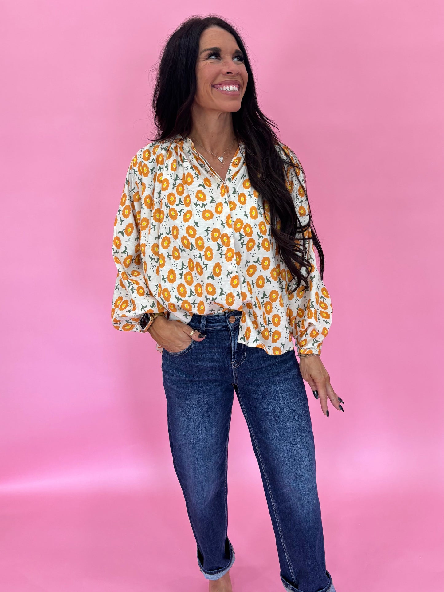 Blossom Wide-Fit Blouse