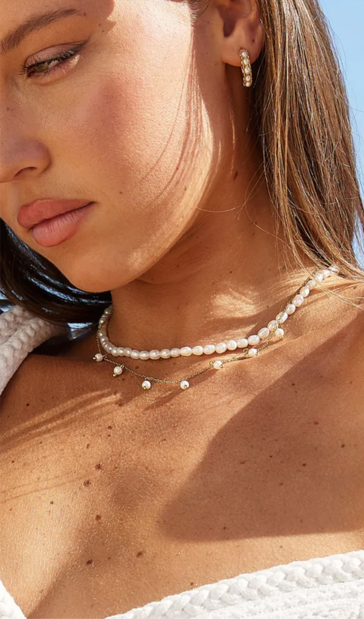 Atolea Beaded Pearl necklace