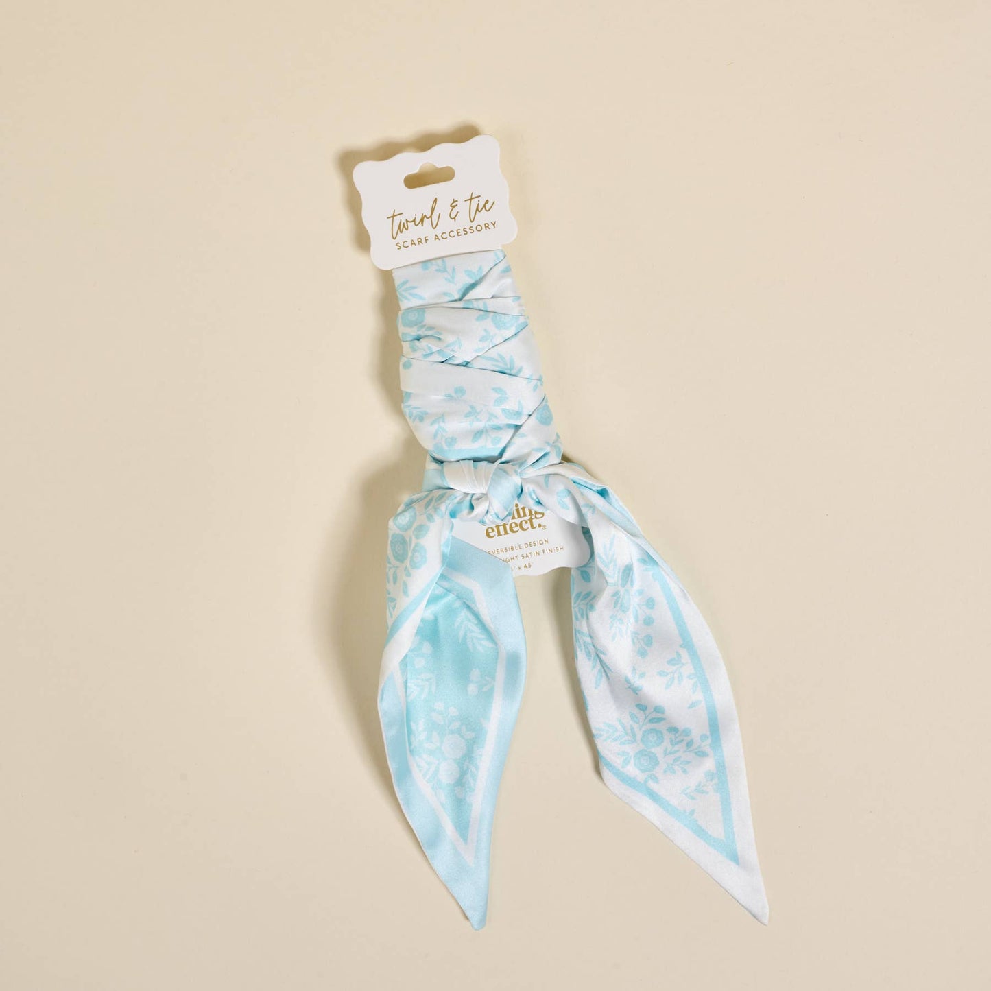 Twirl & Tie Scarf Accessory–Something Blue