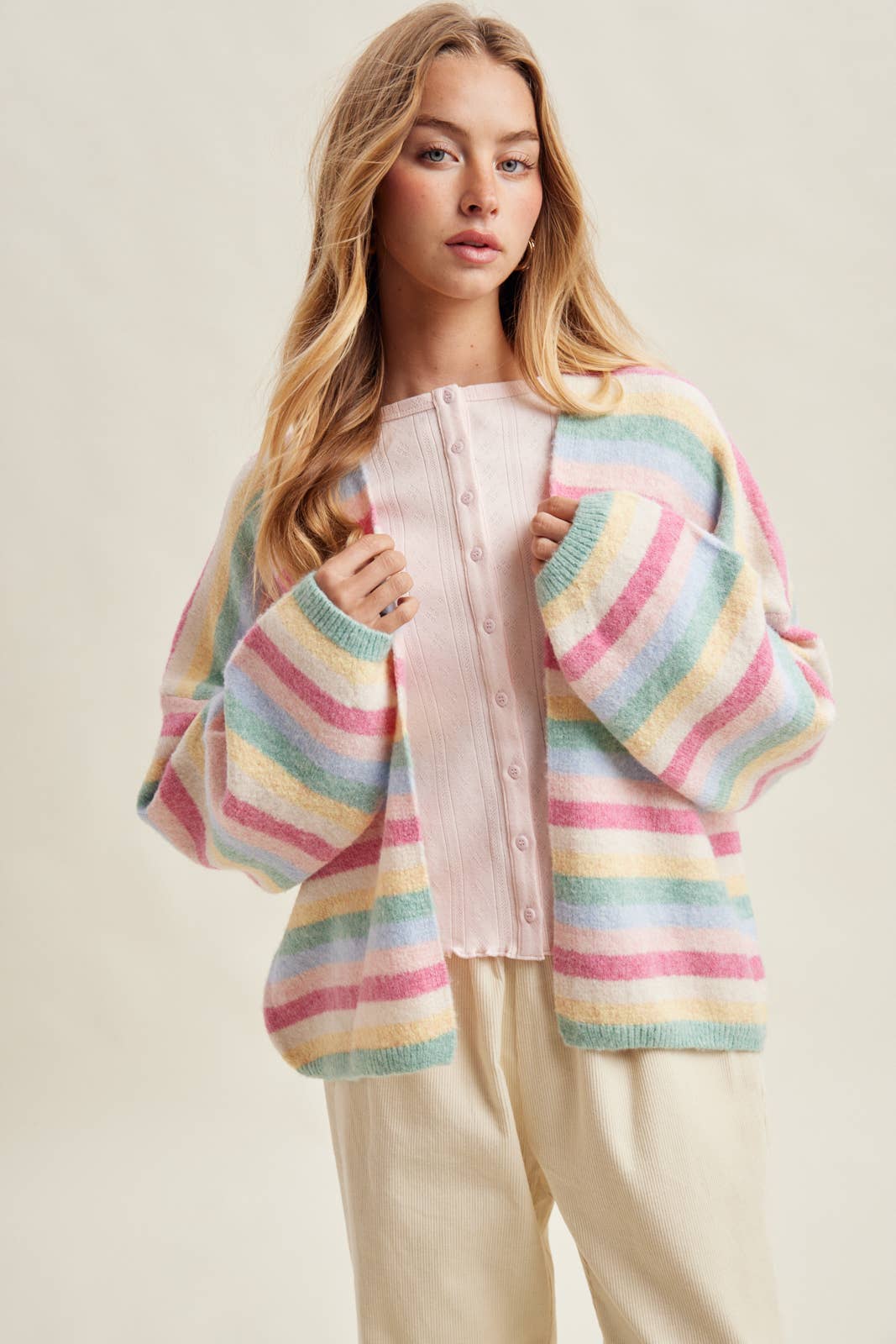 Sweeney Stripped Cardigan