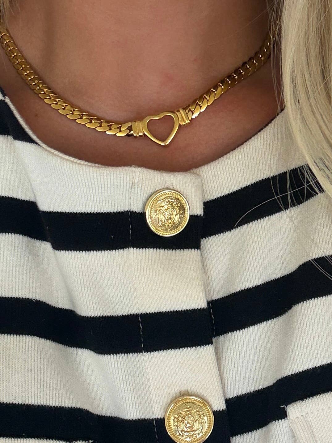 OPEN HEART NECKLACE