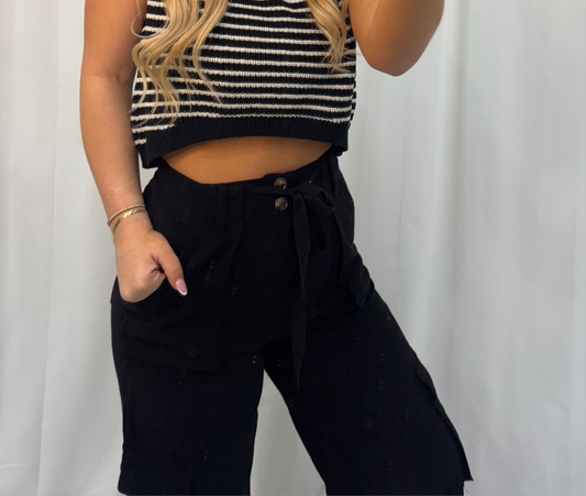 Maya Relaxed Wide-leg Pants