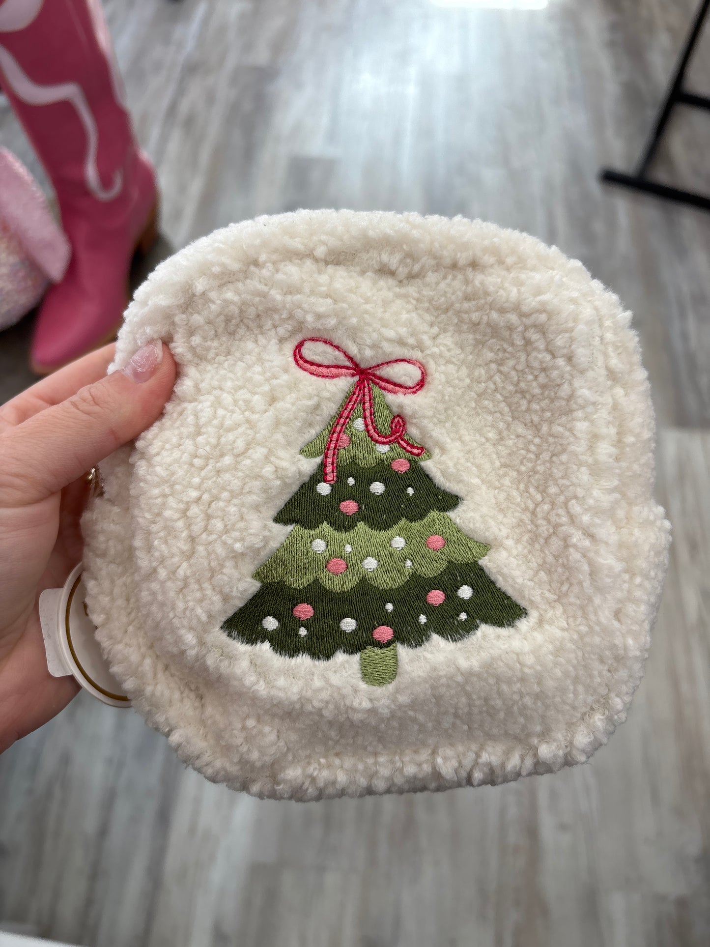 Twinkling Trees Mini Pouch